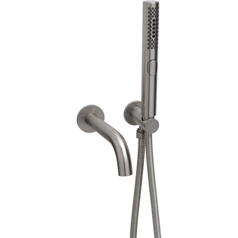 Душевой комплект Allen Brau Priority 5.31014-BN (с внутренней частью, 3 выхода) никель браш