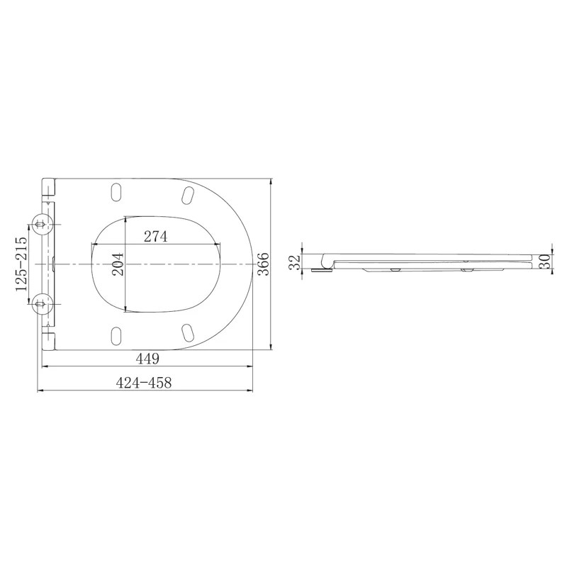Крышка-сиденье Allen Brau Priority 4.31010.20 белый