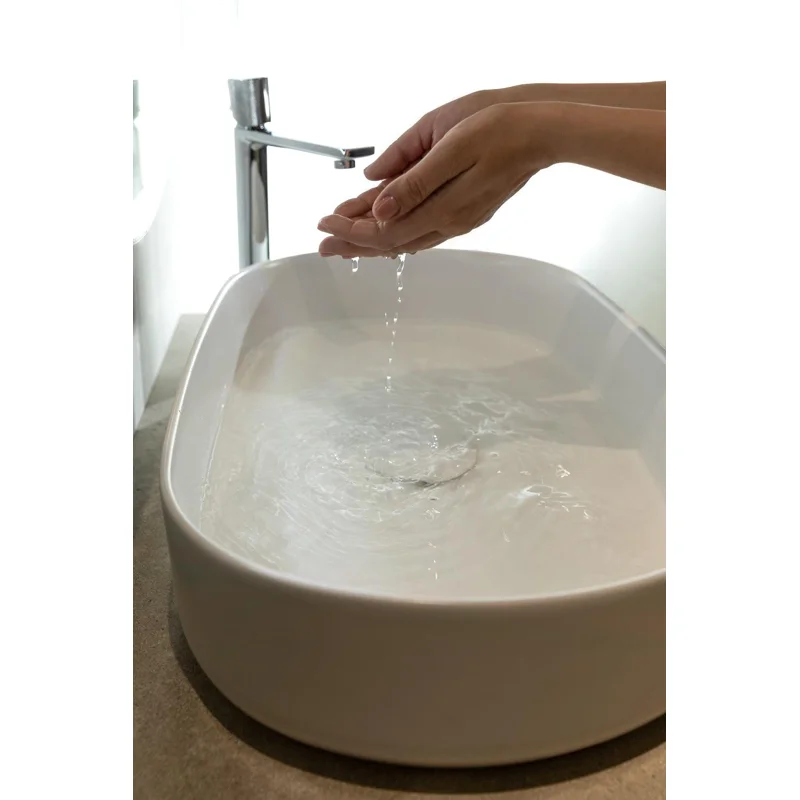 Раковина накладная Allen Brau Fantasy 55 4.11022.20 белый глянец