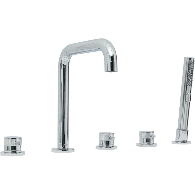 Смеситель на борт ванны Allen Brau Priority 5.31007-00 (с внутренней частью) хром