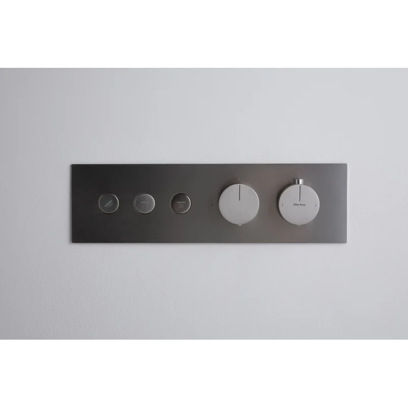 Смеситель для душа Allen Brau Liberty 5.33003-BN (с внутренней частью, 3 выхода) никель браш