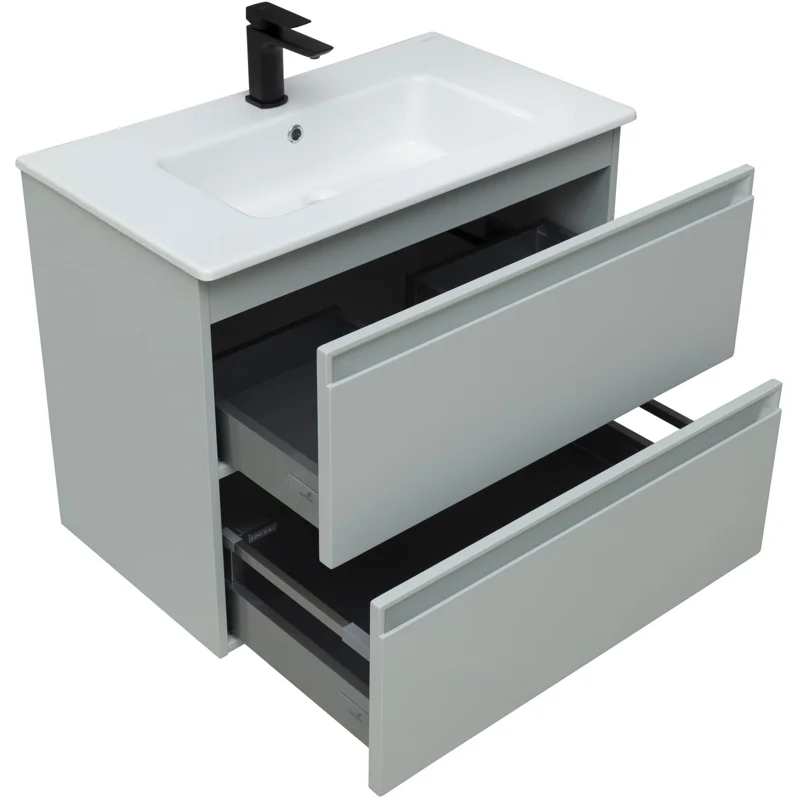 Тумба под раковину Allen Brau Eclipse 80 1.E1002.PWM папирус матовый