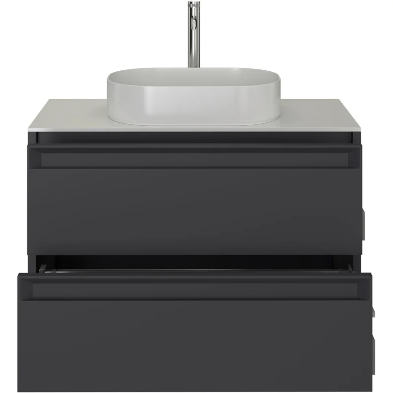 Тумба под раковину Allen Brau Fantasy 80 1.11001.AM 2.0 антрацит матовый