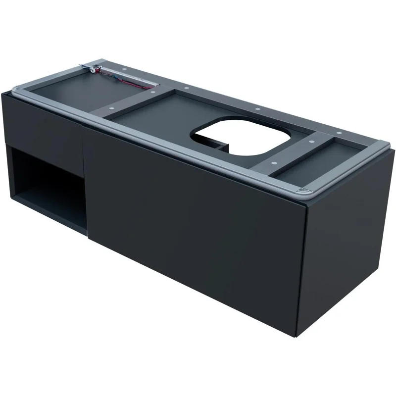 Тумба под раковину Allen Brau Infinity 120 1.21008.AM R антрацит матовый