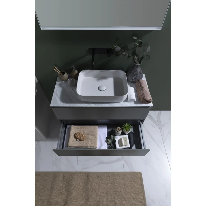 Тумба под раковину Allen Brau Infinity 100 1.21003.CGM олива матовый