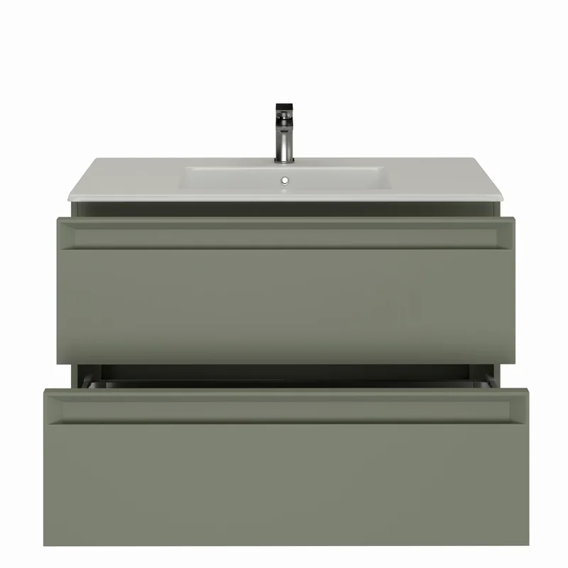 Тумба под раковину Allen Brau Eclipse 60 1.E1001.CGM 2.0 олива матовый