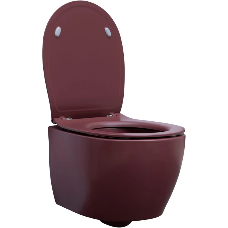 Чаша подвесного унитаза Allen Brau Fantasy 4.11004.BD бордо