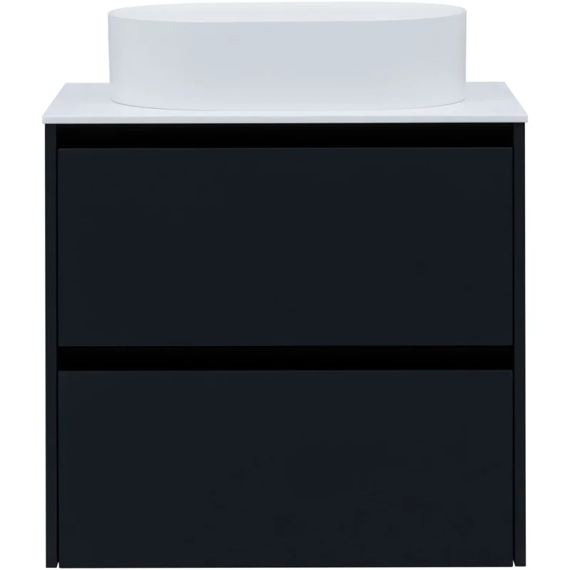 Тумба под раковину Allen Brau Activity 70 1.34003.AM антрацит матовый/черный браш