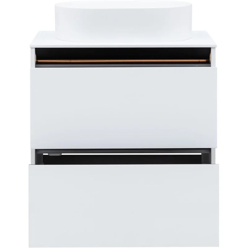 Тумба под раковину Allen Brau Activity 70 1.34003.WM белый матовый/черный браш