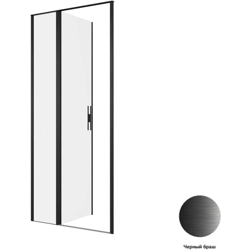 Душевая дверь Allen Brau Priority 90 3.31027.BBA черный браш
