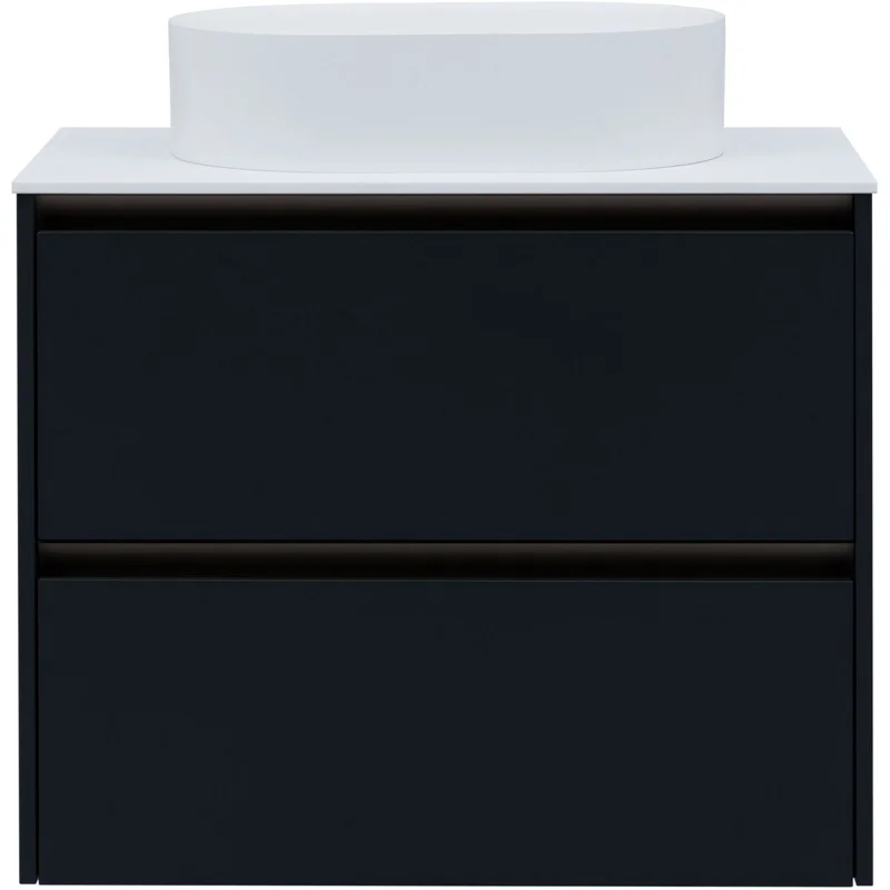 Тумба под раковину Allen Brau Activity 80 1.34012.AM антрацит матовый/олива браш