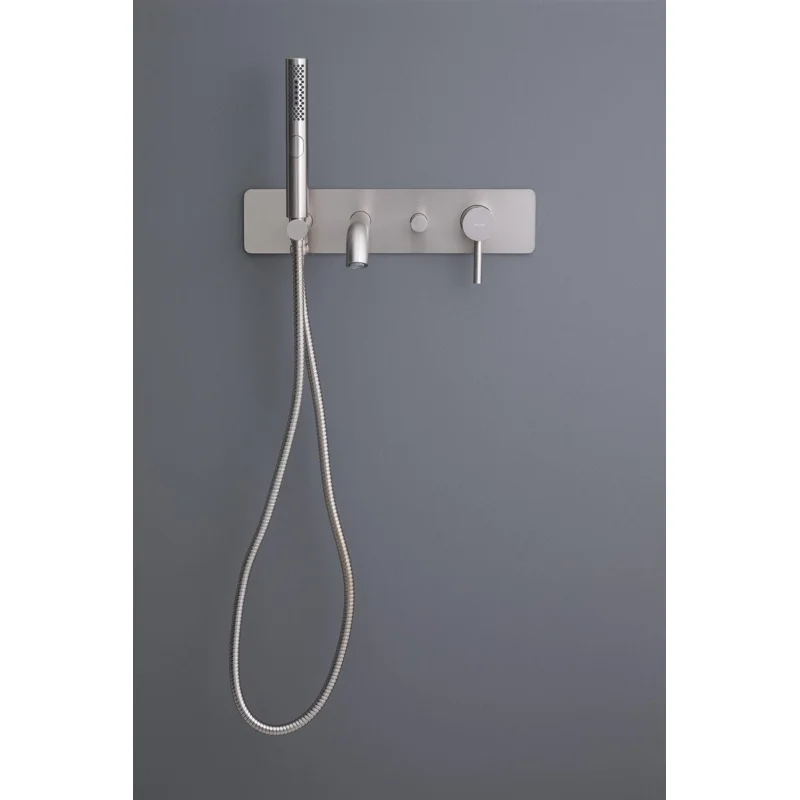 Смеситель для ванны с душем Allen Brau Priority 5.31006-BN (с внутренней частью) никель браш