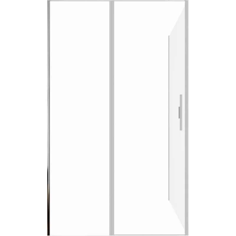 Душевой уголок Allen Brau Priority 120x80 3.31032.BA + 3.31041.BA серебро браш