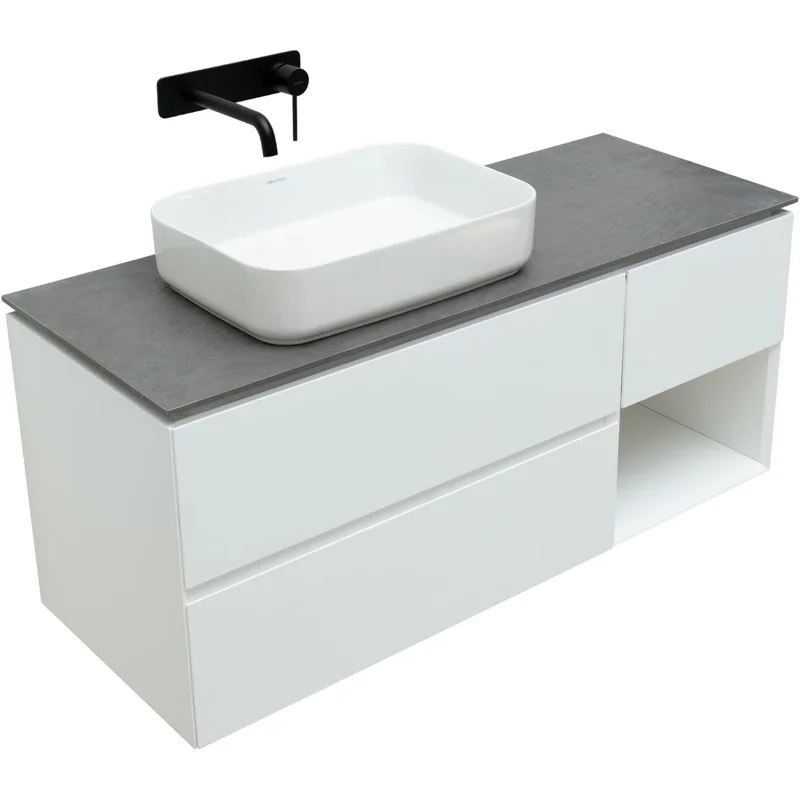 Тумба под раковину Allen Brau Infinity 120 1.21005.WM L белый матовый