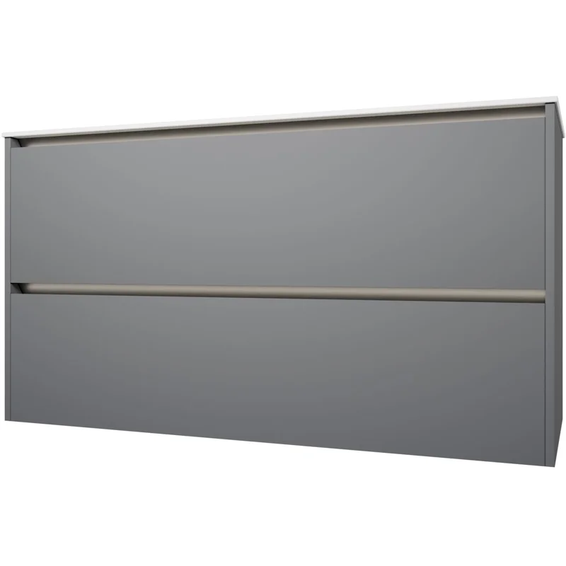 Тумба под раковину Allen Brau Activity 120 1.34015.PGM платина матовый/олива браш