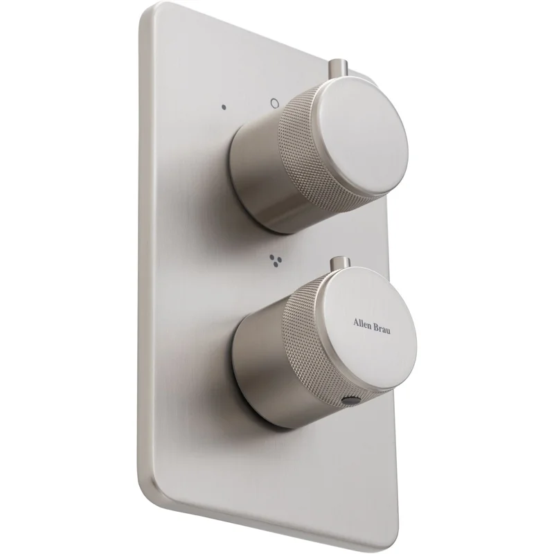 Смеситель для ванны Allen Brau Priority 5.31314-BN (с внутренней частью, 3 выхода) никель браш