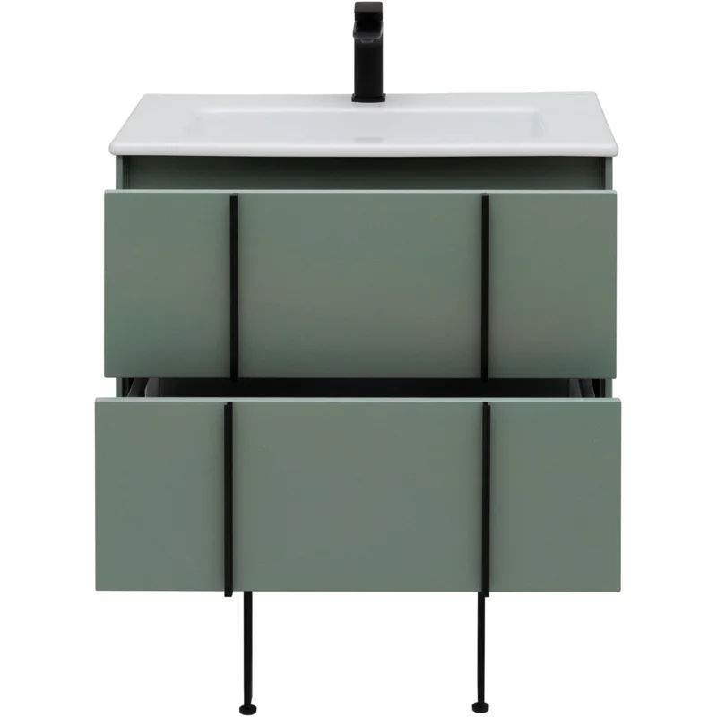 Тумба под раковину Allen Brau Reality 70 1.32004.CGM олива матовый