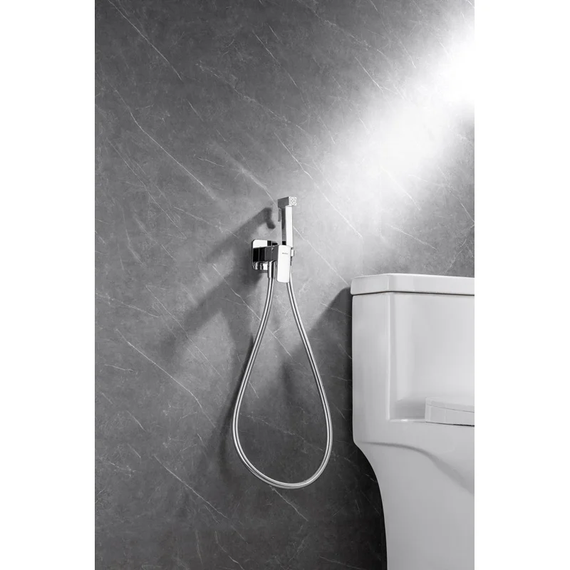 Смеситель с гигиеническим душем Allen Brau Infinity 5.21005-00 (с внутренней частью) хром