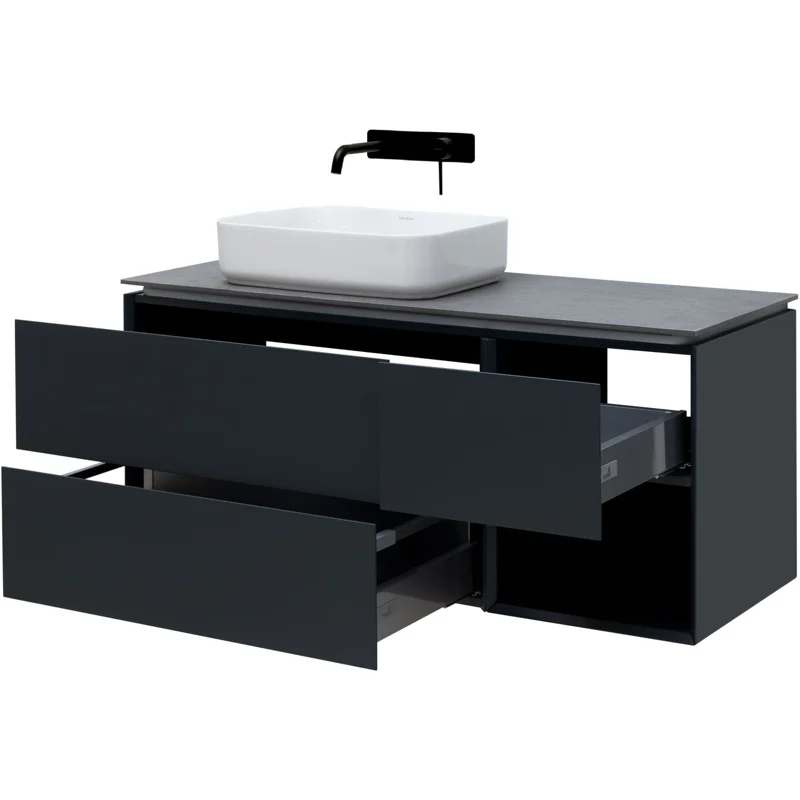 Тумба под раковину Allen Brau Infinity 120 1.21005.AM L антрацит матовый