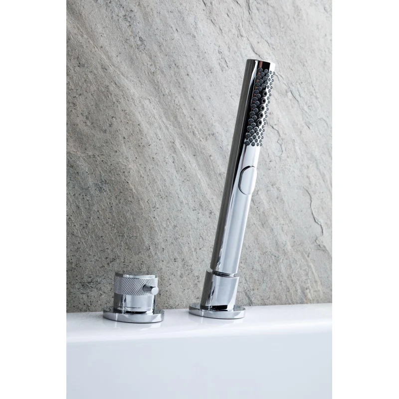 Смеситель на борт ванны Allen Brau Priority 5.31007-00 (с внутренней частью) хром