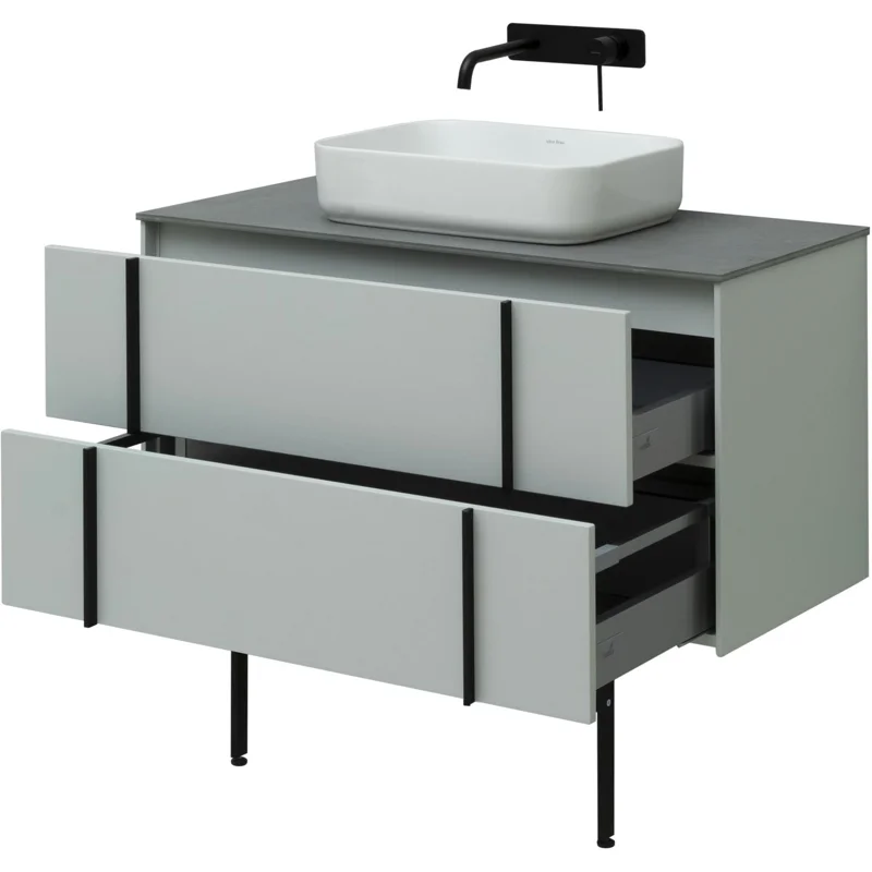 Тумба под раковину Allen Brau Reality 100 1.32007.PWM папирус матовый