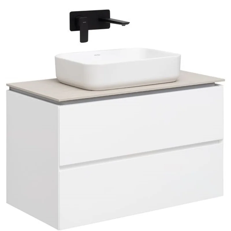 Тумба под раковину Allen Brau Infinity 85 1.21001.WM белый матовый