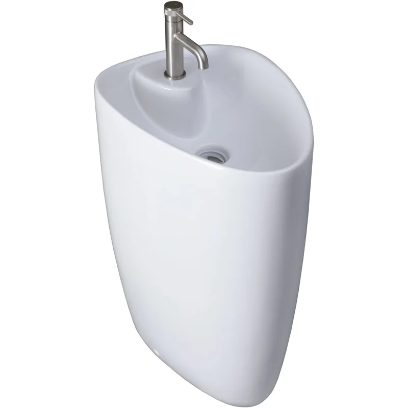 Раковина напольная Allen Brau Infinity 4.21015.20 белый глянец