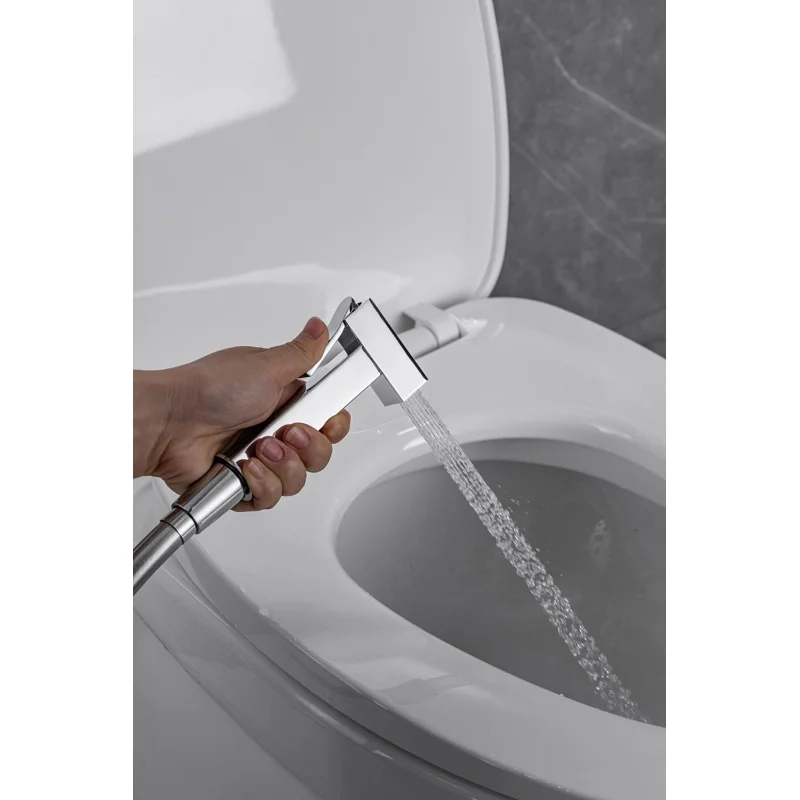 Смеситель с гигиеническим душем Allen Brau Infinity 5.21005-00 (с внутренней частью) хром