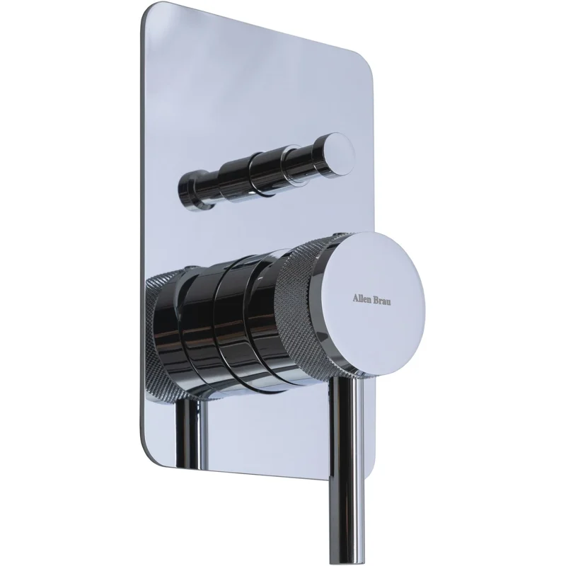 Смеситель для душа Allen Brau Priority X2 5.31011-00 (с внутренней частью, 2 выхода) хром