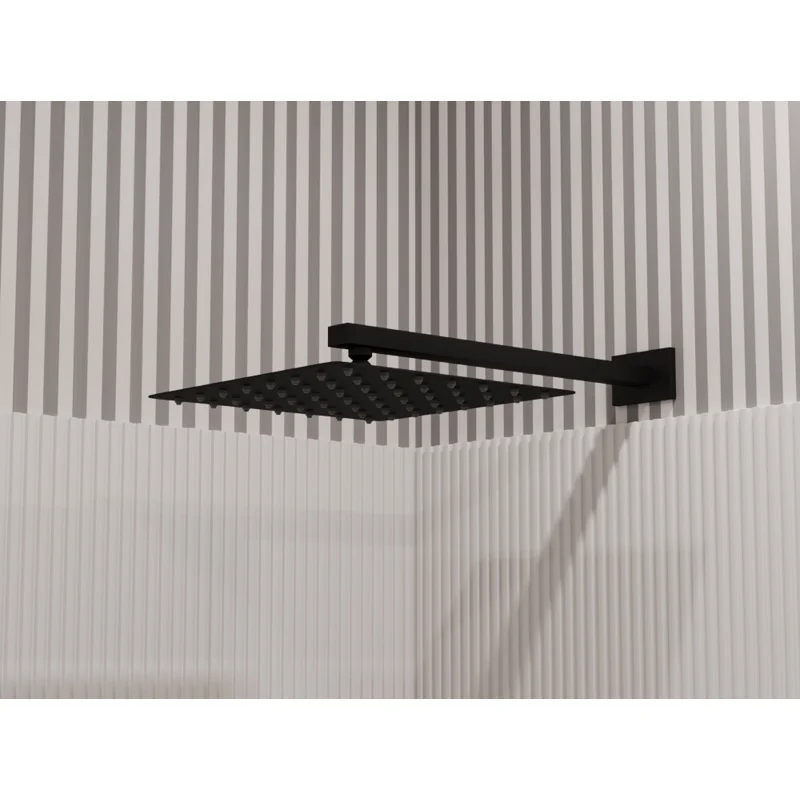 Верхний душ Allen Brau Infinity 5.21019-31 черный матовый