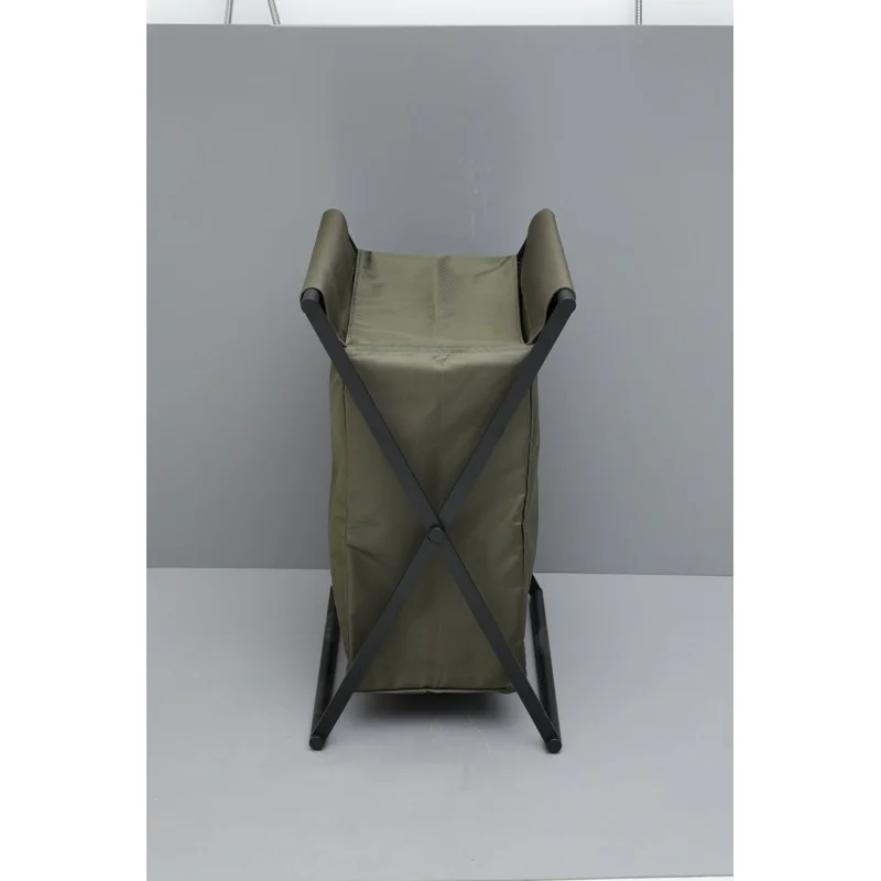 Корзина для белья Allen Brau Priority черный/оливковый