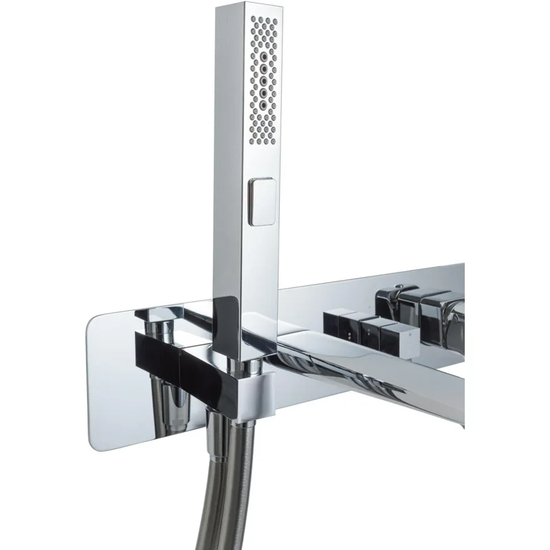 Смеситель для ванны с душем Allen Brau Infinity 5.21007-00 (с внутренней частью) хром