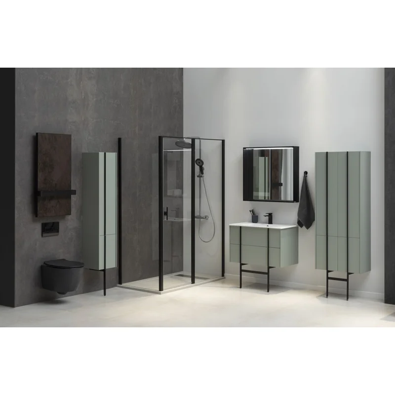 Тумба под раковину Allen Brau Reality 80 1.32005.CGM олива матовый