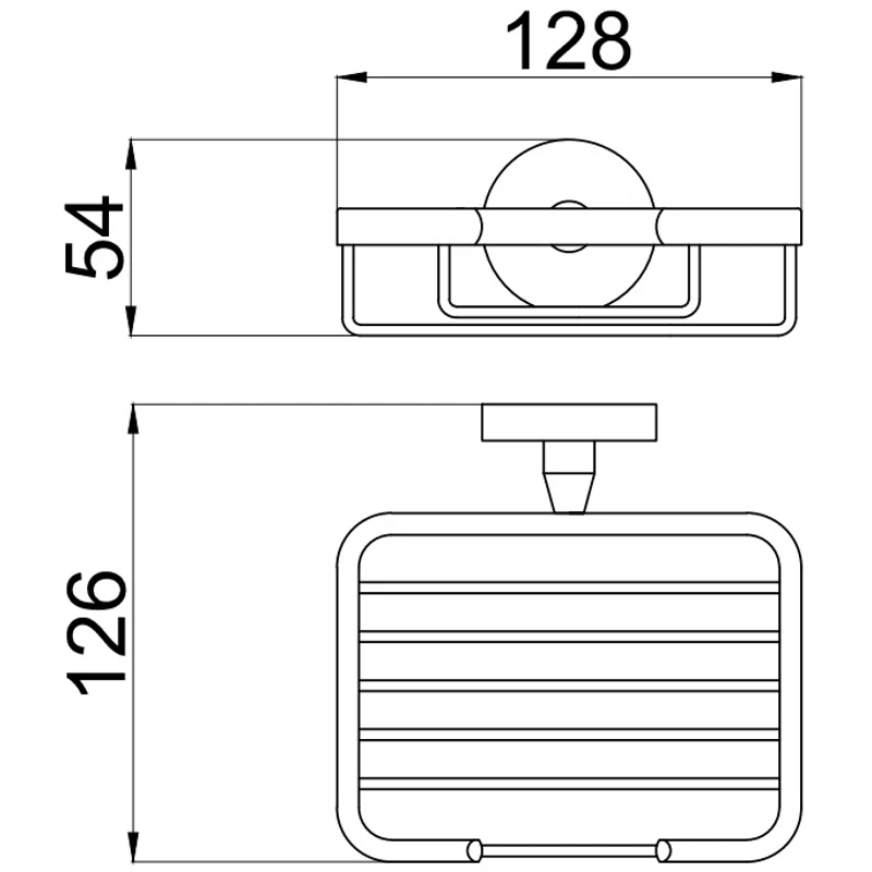 Мыльница Allen Brau Priority 6.31004-MG графит браш