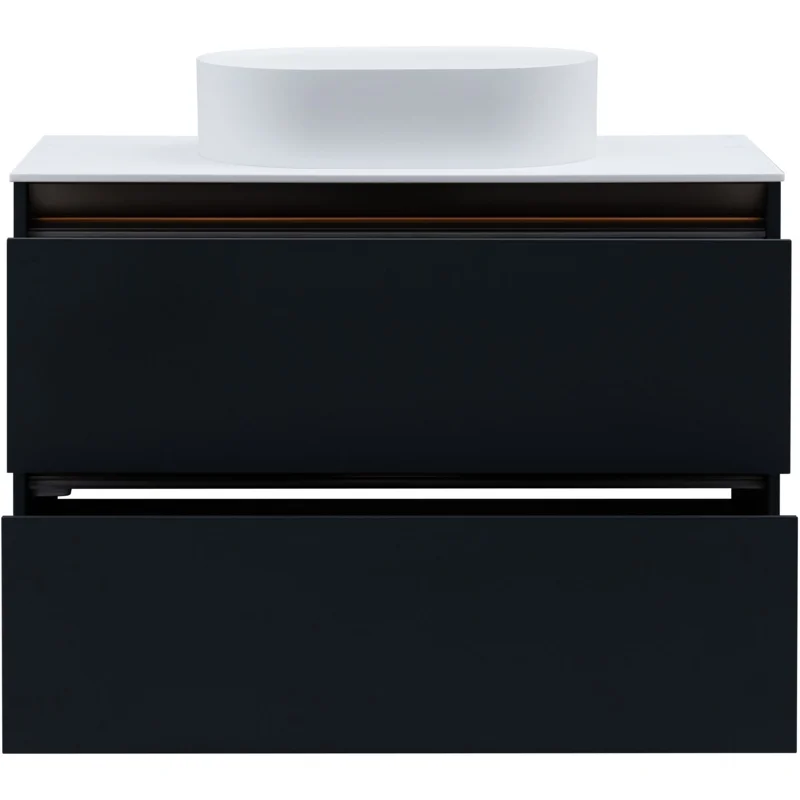 Тумба под раковину Allen Brau Activity 100 1.34014.AM антрацит матовый/олива браш