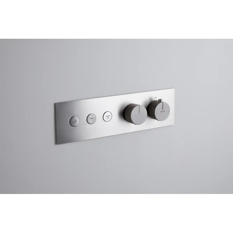 Смеситель для душа Allen Brau Liberty 5.33003-BN (с внутренней частью, 3 выхода) никель браш