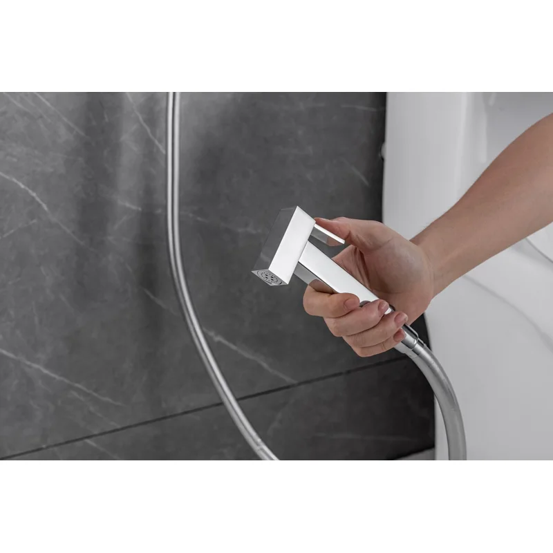 Смеситель с гигиеническим душем Allen Brau Infinity 5.21005-00 (с внутренней частью) хром