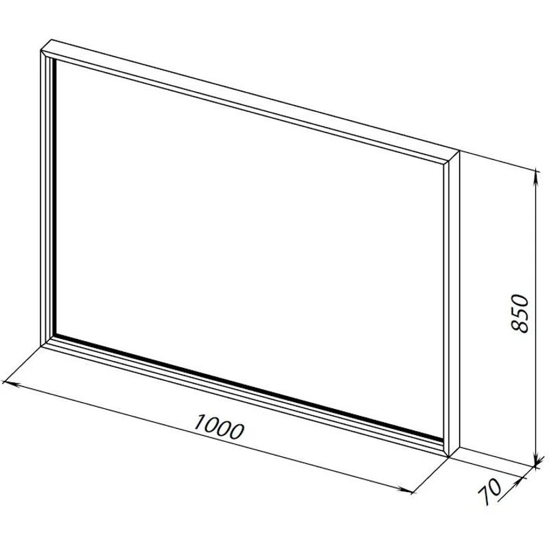Зеркало Allen Brau Liberty 100 1.330016.60 медь браш