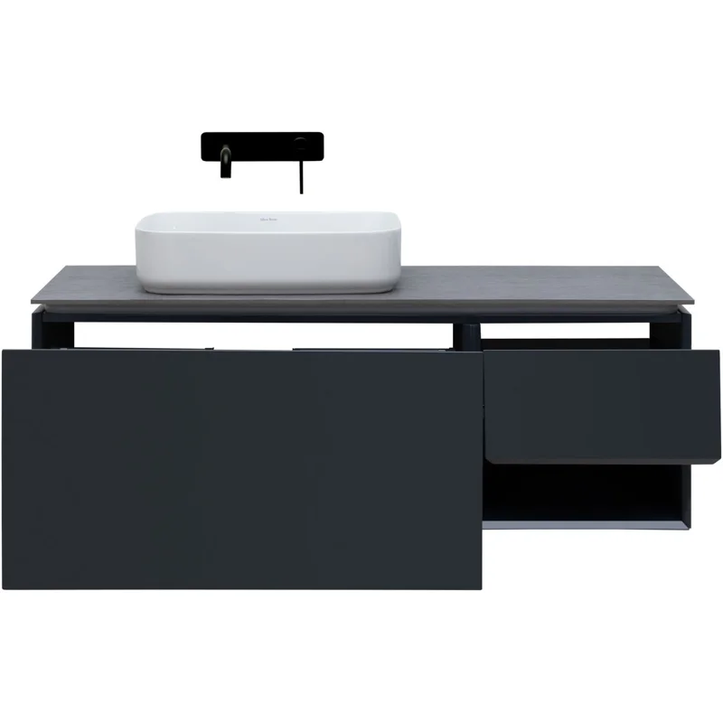Тумба под раковину Allen Brau Infinity 120 1.21006.AM L антрацит матовый