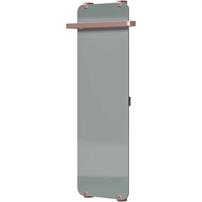 Полотенцесушитель электрический Allen Brau Infinity 120x44 с рейлингом 2.0 и креплением, серебро браш Полотенцесушитель электрический Allen Brau Infinity 120x44 с рейлингом 2.0 и креплением, серебро браш