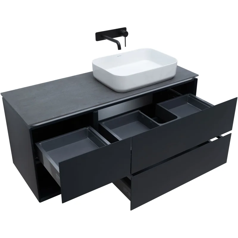 Тумба под раковину Allen Brau Infinity 120 1.21007.AM R антрацит матовый