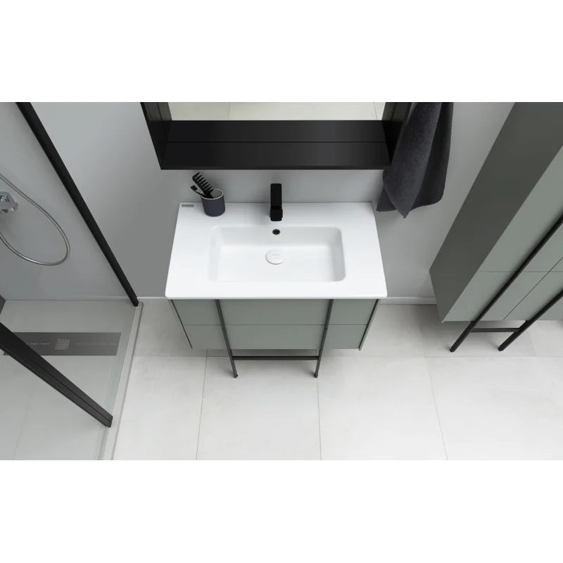 Тумба под раковину Allen Brau Reality 90 1.32006.CGM олива матовый