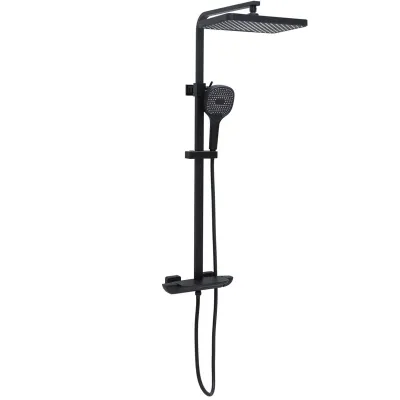 Душевая стойка Allen Brau Infinity 5.21030-31 черный...