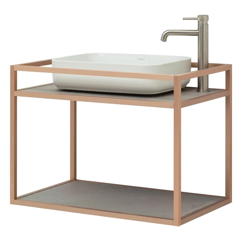 Консоль под раковину Allen Brau Liberty 75 1.33001.60 медь браш