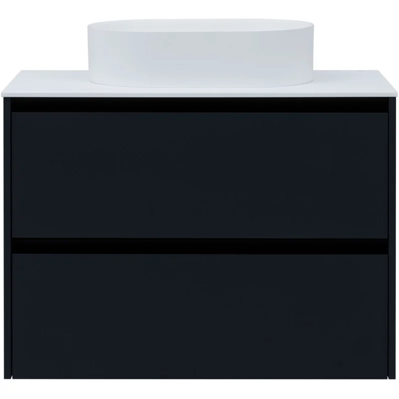 Тумба под раковину Allen Brau Activity 90 1.34005.AM антрацит матовый/черный браш