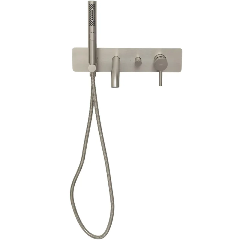 Смеситель для ванны с душем Allen Brau Priority 5.31006-BN (с внутренней частью) никель браш