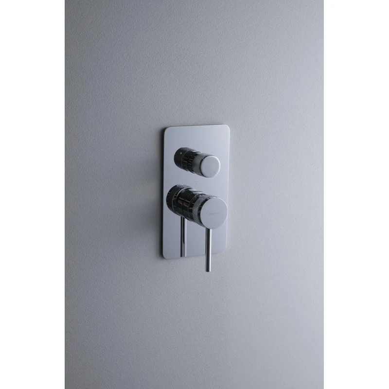 Смеситель для ванны Allen Brau Priority 5.31A11-00 (с внутренней частью, 3 выхода) хром