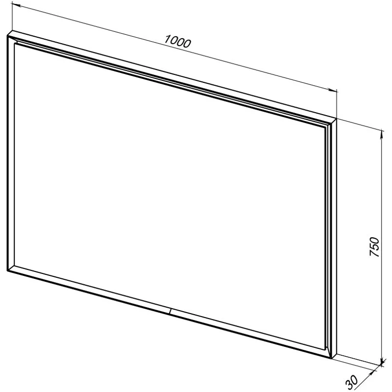 Зеркало Allen Brau Activity 100 1.340029.PWM папирус матовый