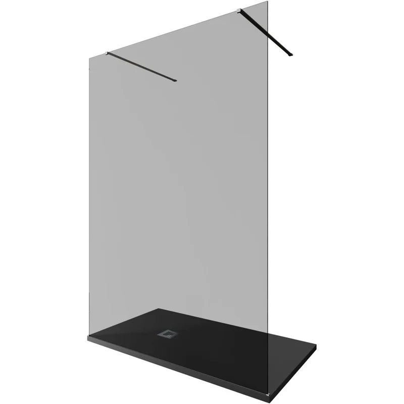 Душевая перегородка Allen Brau Infinity 2 140 3.21050.BA.T серебро браш