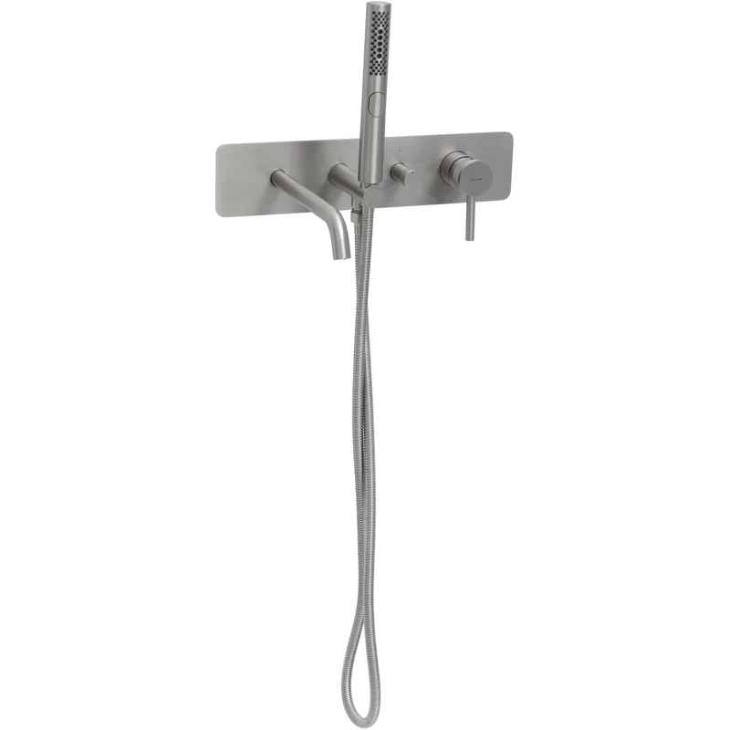 Смеситель для ванны Allen Brau Priority 5.31A06-BN (с внутренней частью) никель браш